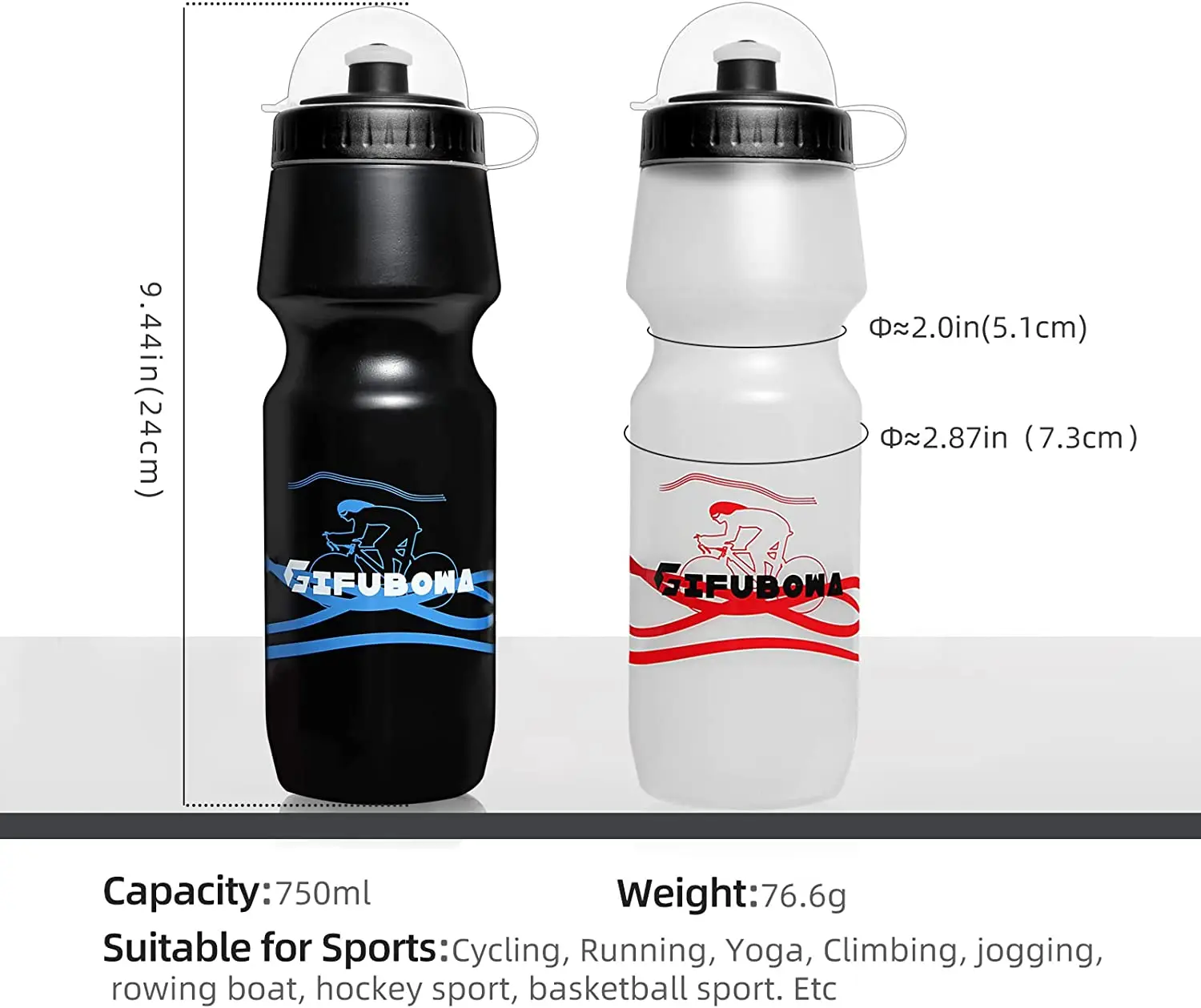 Fair Shop 750ml Aluminum Thermal Bottle – School Sports Gym – Made In Italy