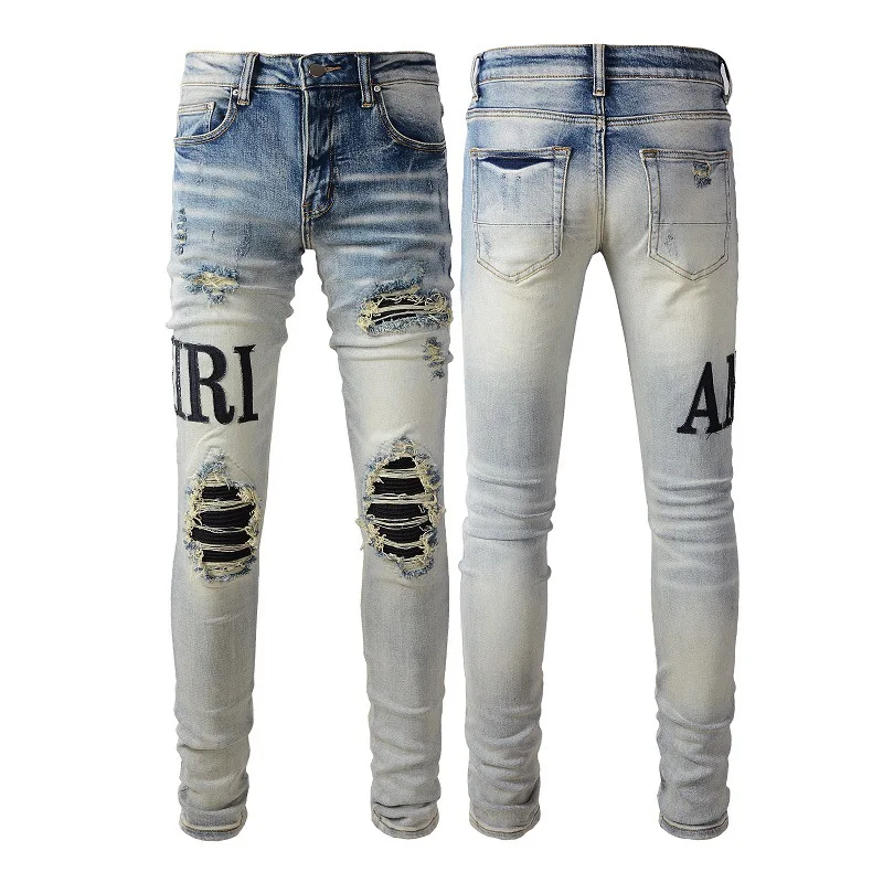 SSY nieuwe stijlen denim jeans op voorraad, beroemde merk-designer trend denim broeken, cowboystijl, nauwsluitende denim broeken