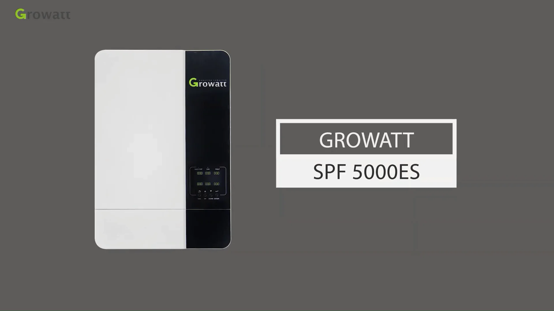 Growatt Spf5000es 5000w Solar Inverter 48v Wechselrichter Spf 5000 Es ...