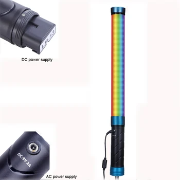 20W LED Video Light LED Video Lighting Professional Photo Light RGB for Colorful Video and Shooting TC-288 Dimmable 120 detail image