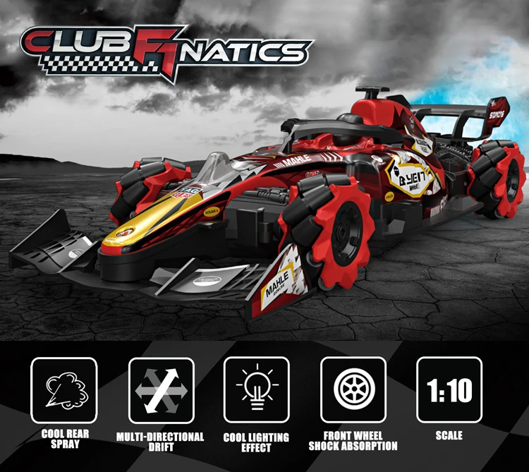 Hot Seller 2.4g Spray Rc Stunt Car Kids Radio Control Vehicle Toys High