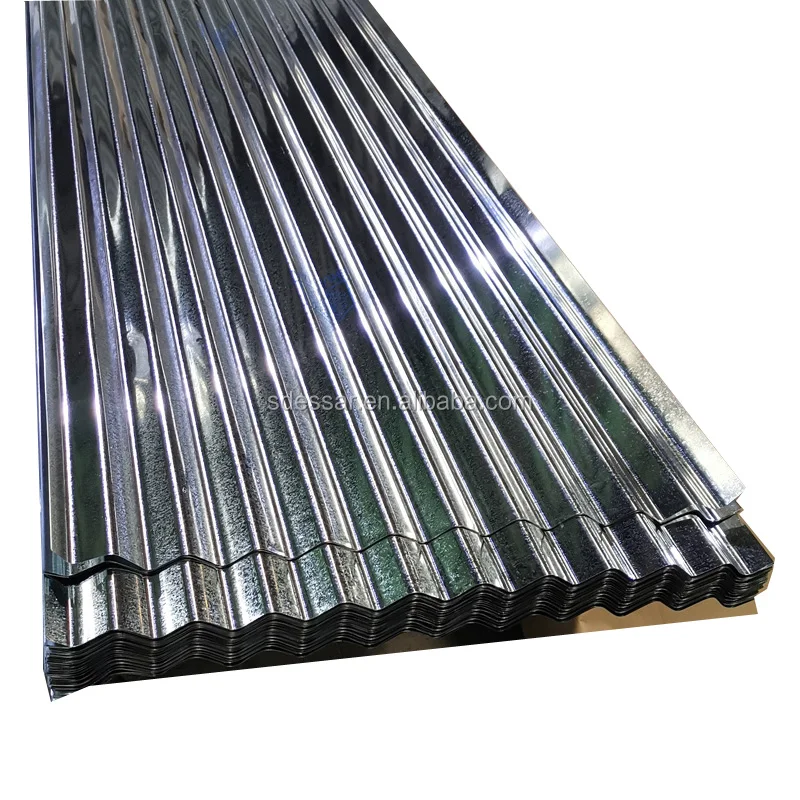 SGCC SGCH G550 JIS 3000mm Galvanised Corrugated Roofing Sheets