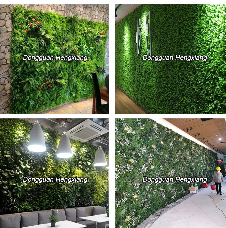 Backdrop Decorative Mur Vegetal Plant Wall Tropical Artificial Green ...