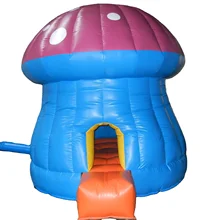 mushroom small inflatable castles indoor inflatable mini bouncer for toddler inflatable jumping castle