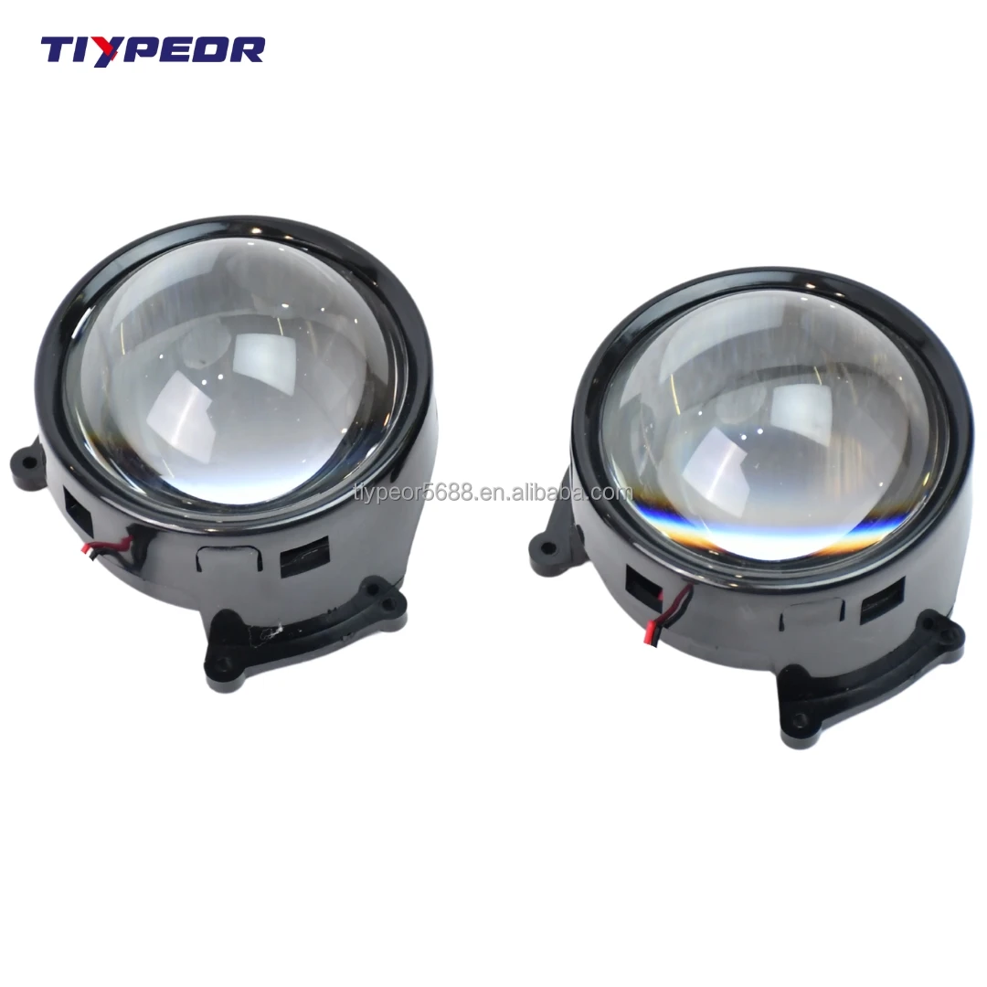 product tiypeor car light accessories blinking 12v led headlight 3inch dynamic devil eye angel eye decoration lights upgrading retrofits-10