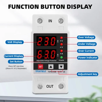 dual display 40a 63a 230v din