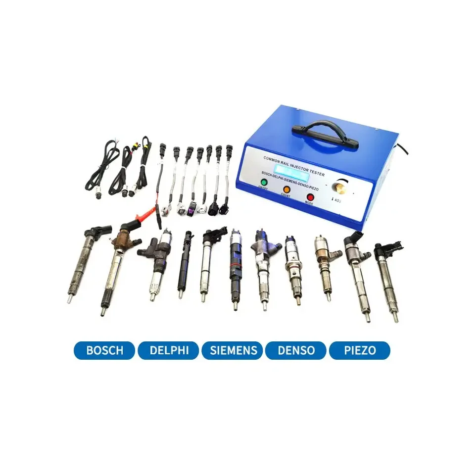 Common Rail Injector Test Simulator Cr1900 With Piezo Injector Testing