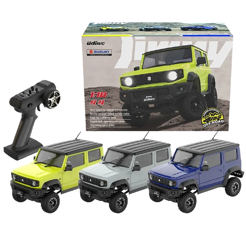 UDIRC UCX2402 1:18 2.4Ghzジムニー4X4RCクローラー4WDRTR
