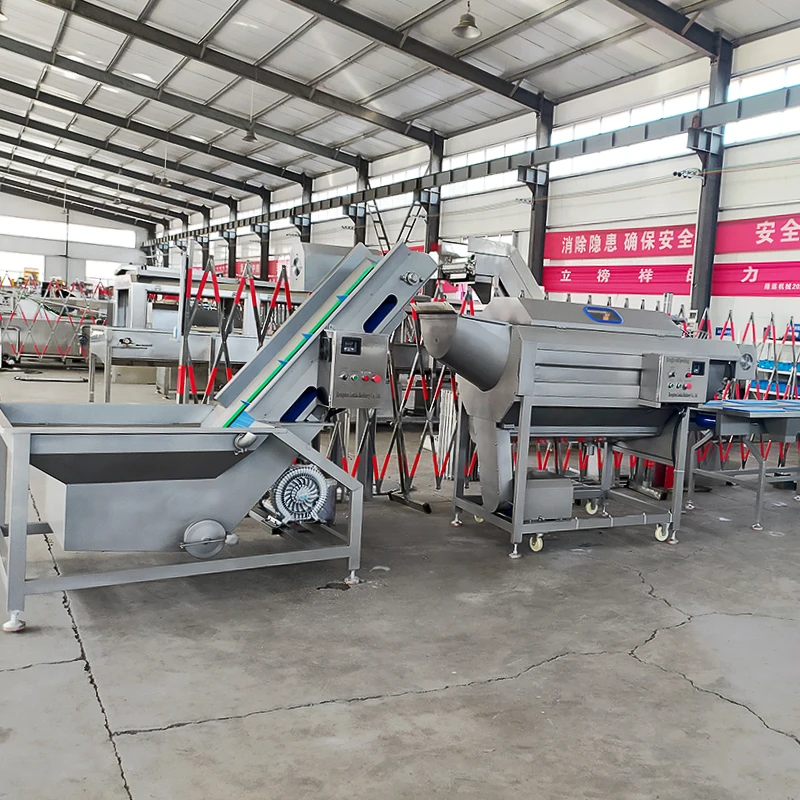 LONKIA Automatic Sweet Potato Washing and Peeling Machine Auto Sweet Potatoes Brush Washer Peeler Cleaning Machines