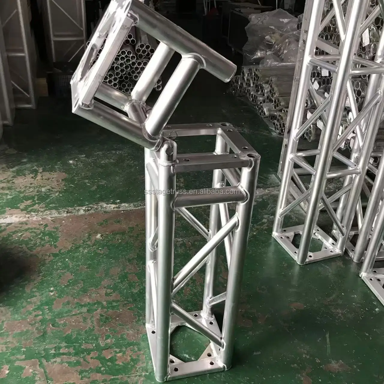 product 300x300 aluminum hinge for bolt truss lifting system outdoor events tower lift stage lighting truss accessory794-7