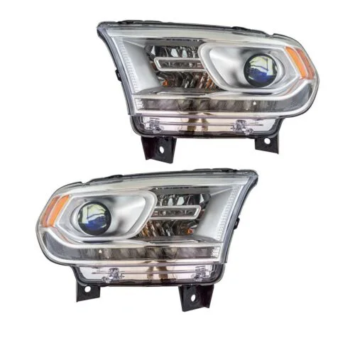 Car Part Headlight Halogen LED Daytime Running Light For DODGE DURANGO 2014 - 2020 USA Type OEM 68299130AF 68299131AF