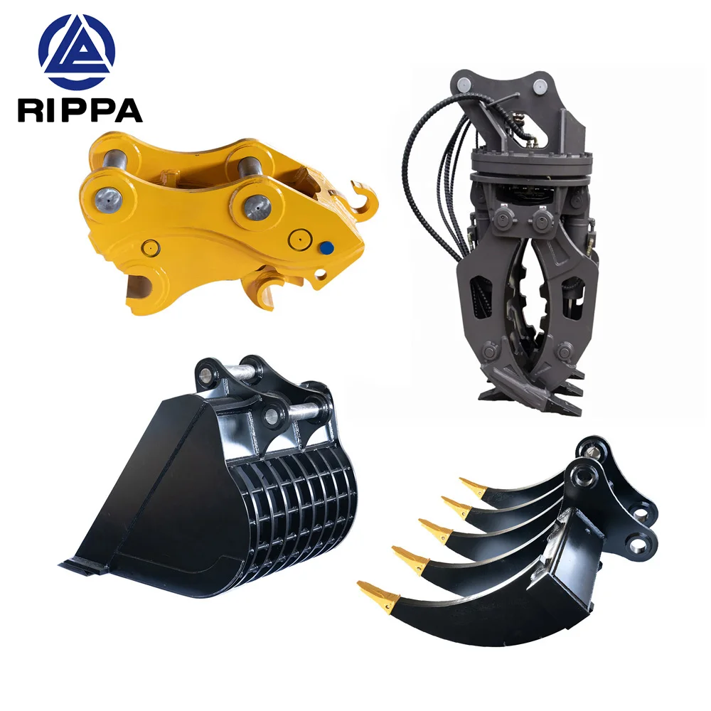 Rippa Construction Machinery Attachments Parts Mini Excavator Earth ...