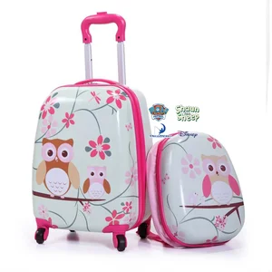 Kids Luggage Set  Scooter Luggage Set and 13 Inch Backpack Set for Children