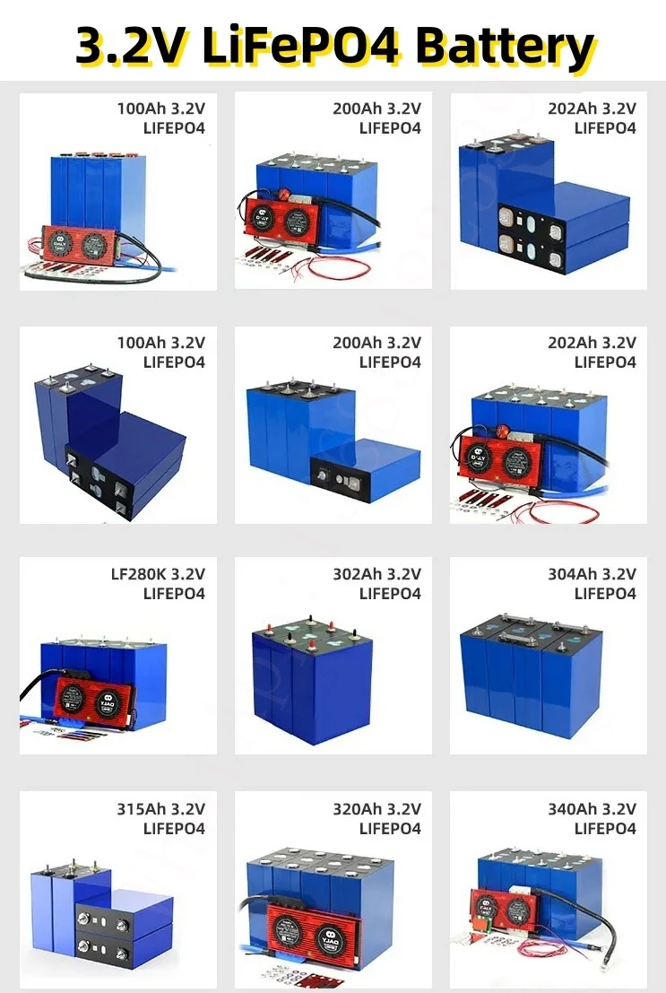 PC Monitor 6000+ Cycle 15KW Home Energy Storage 51.2V 100AH 120AH 150AH 200AH 300AH 48V LiFePO4 Battery