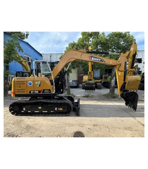 Factory Wholesale SANY SY75C excavator second hand 7.5 ton used excavator for Sale sany used digger