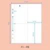 Blanc A5 4 grilles 10pcs