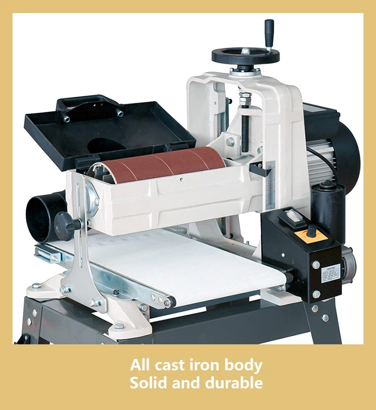 Drum Sander Machine Wood Sanding Polishing Machine Belt Wide Belt