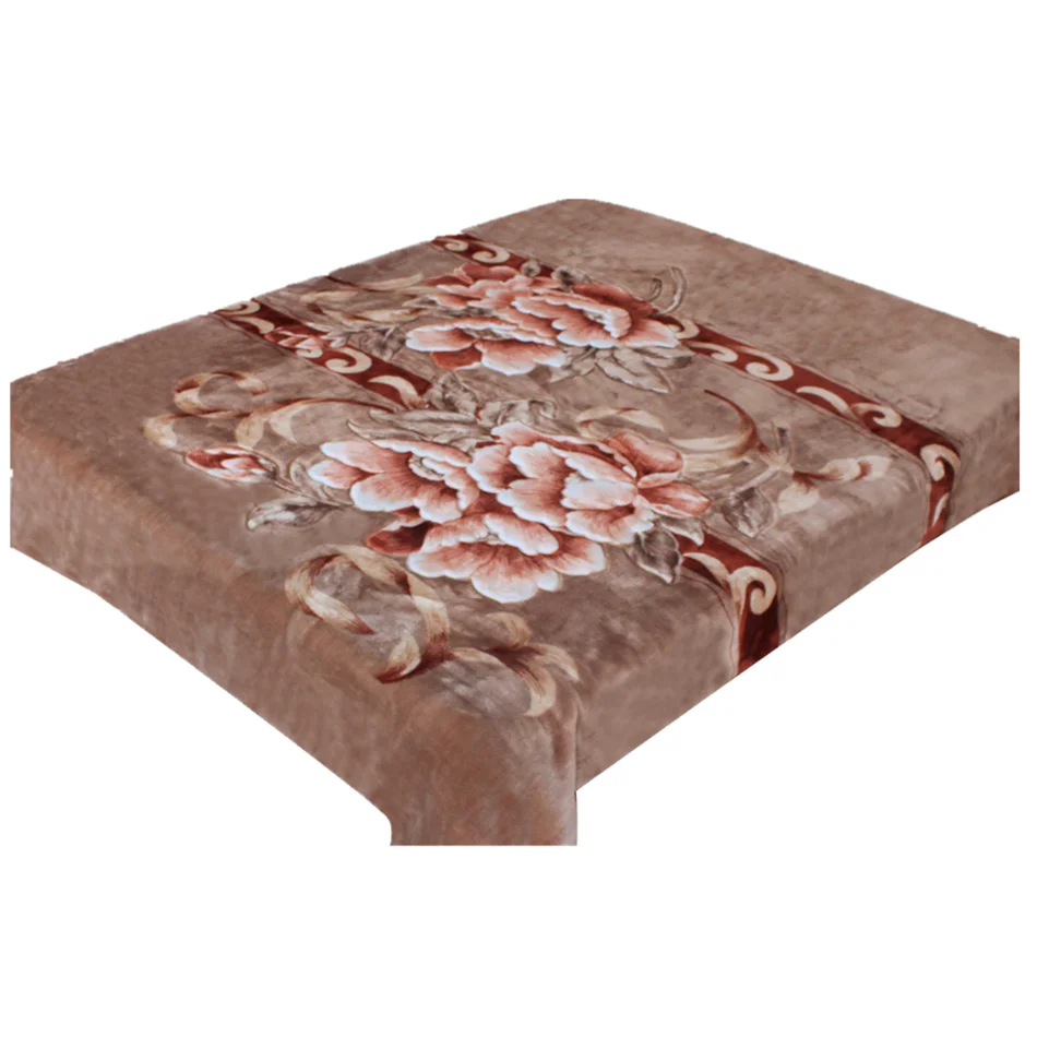 Latest Double Bed Designs 100 Polyester Fabric Wholesaler Pakistani Mink Blanket