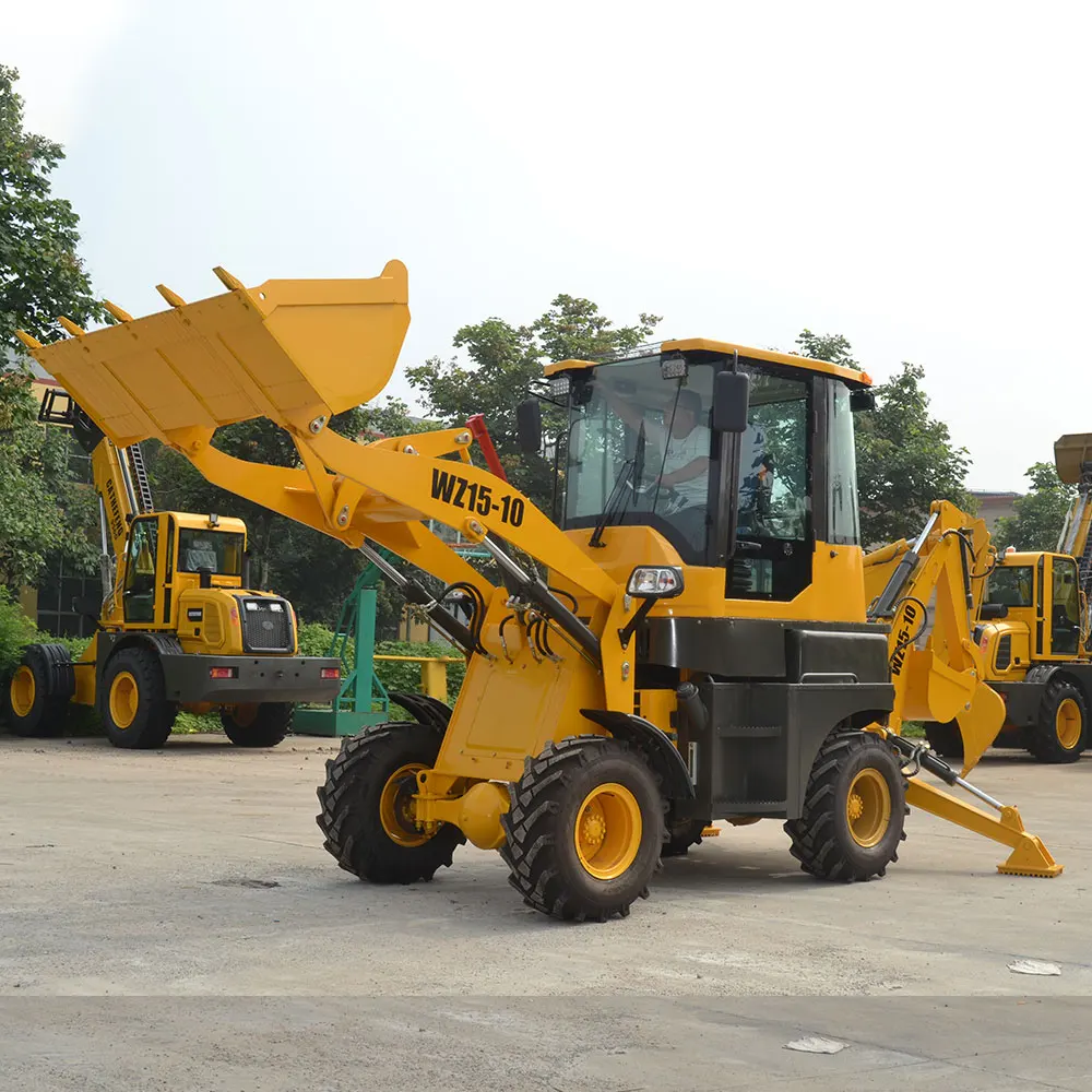 Mini Backhoe Loader with Open Cabin Compact Backhoe Loader for Sale