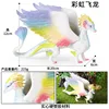 Drago arcobaleno colorato M-3229