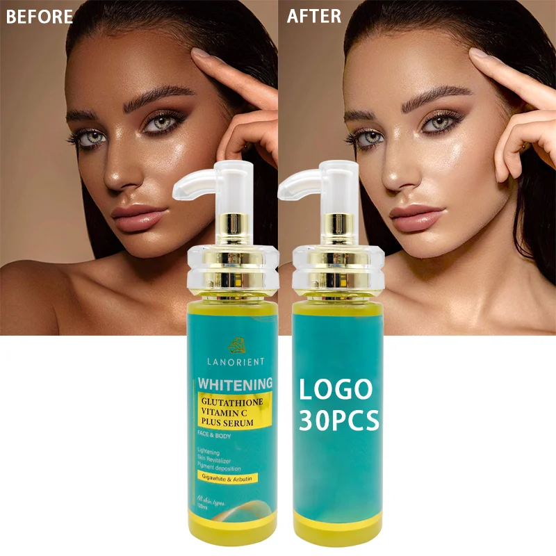 glutathione serum with retinol Korea Skin Care Products Natural Organic Vitamin C Retinol Whitening Removing Dark Spots L-Glutathione Skin Care Serum for Face
