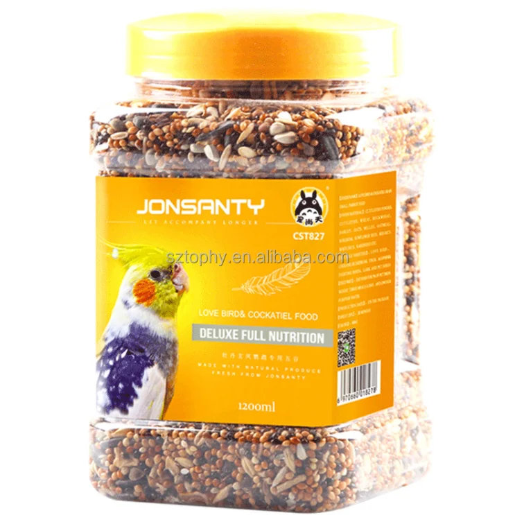 1200ml Jonsanty Love Bird&cockatiel Food Deluxe Full Nutrition Bird