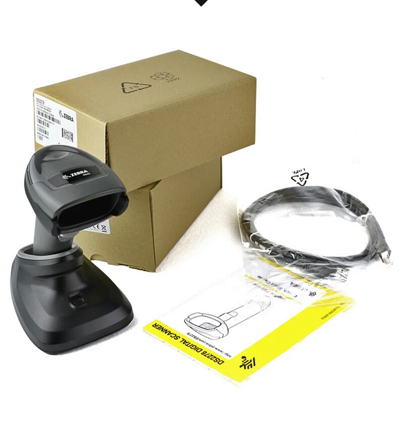 Handheld Wireless Imager Qr Code Scanner Zebra Ds2278 1d/2d Barcode Scanner for Sale