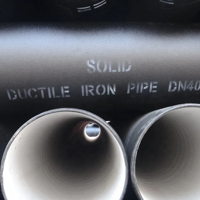 ISO2531 DN250 Class C40 Ductile Iron Pipe