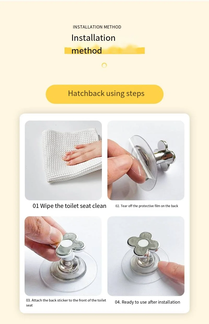 Household toilet lid lifter Simple plastic lid lifter is convenient and does not dirty hands factory