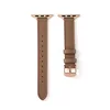 Grayish brown + rose gold buckle