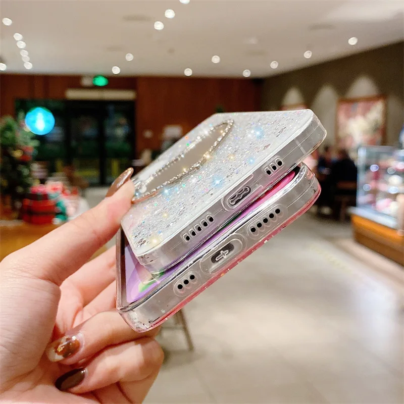 Luxury Diamond Marble Love Makeup Mirror Phone Case for iPhone 14 13 Pro Max 12 11 6 S 7 8 Plus X XR XS Max supplier