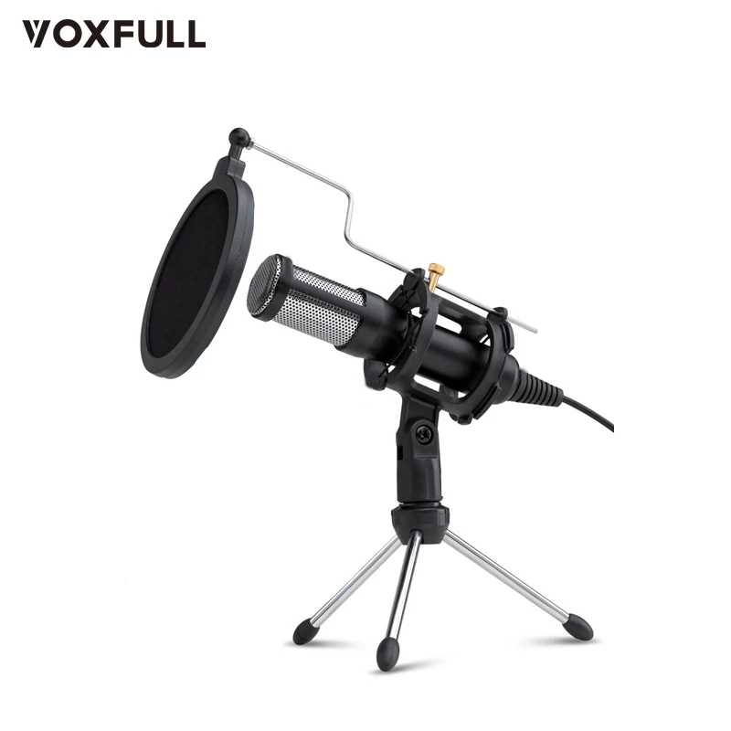Voxfull Suh03 Hot Selling Recording Usb Studio Wired Condenser Microphone Handheld Wired Karaoke