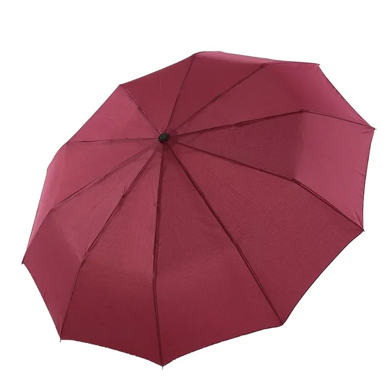 Amazon Hot Selling Windproof 3 Folding Rain Compact Portable Travel