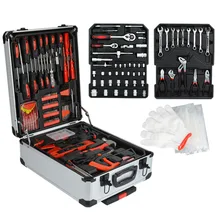 Household  new energy auto parts socket cover maintenance toolbox  other auto parts 99 pieces toolbox with tools