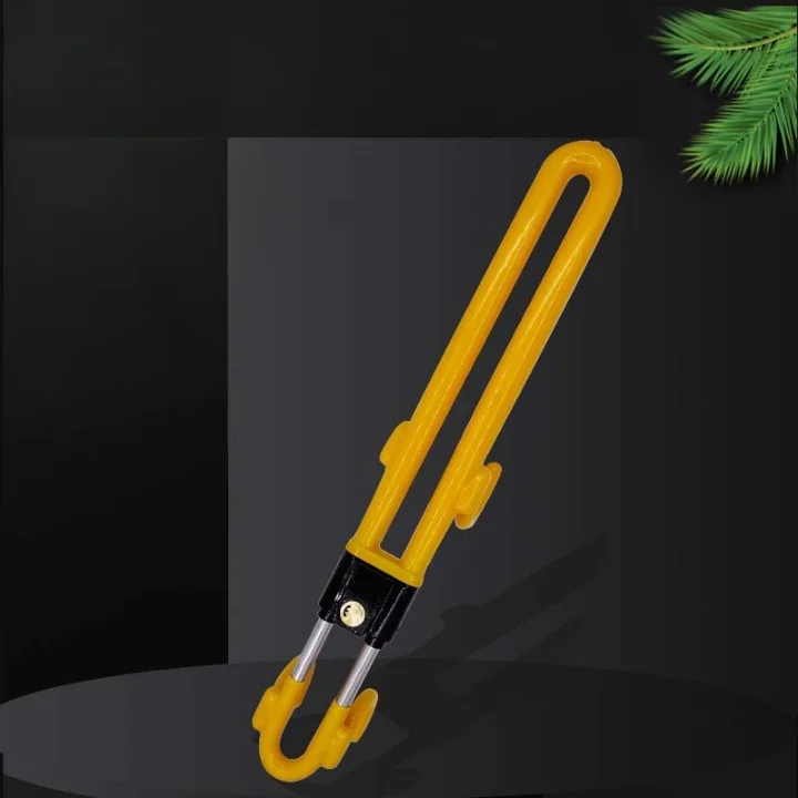 New Hot Selling Car Anti-theft Universal U-shaped Double Hook Multi-function Steering Wheel Lock
