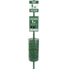 post dog poop bag dispenser station dog pet waste station bins dog waste station bag refills