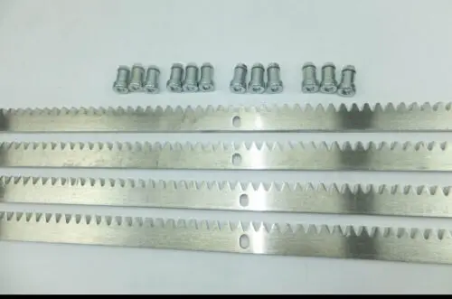 Durable Automatic Sliding Gate Opener Steel Gear Rack for Sliding Gate Motor 1m Per Pack 13feet