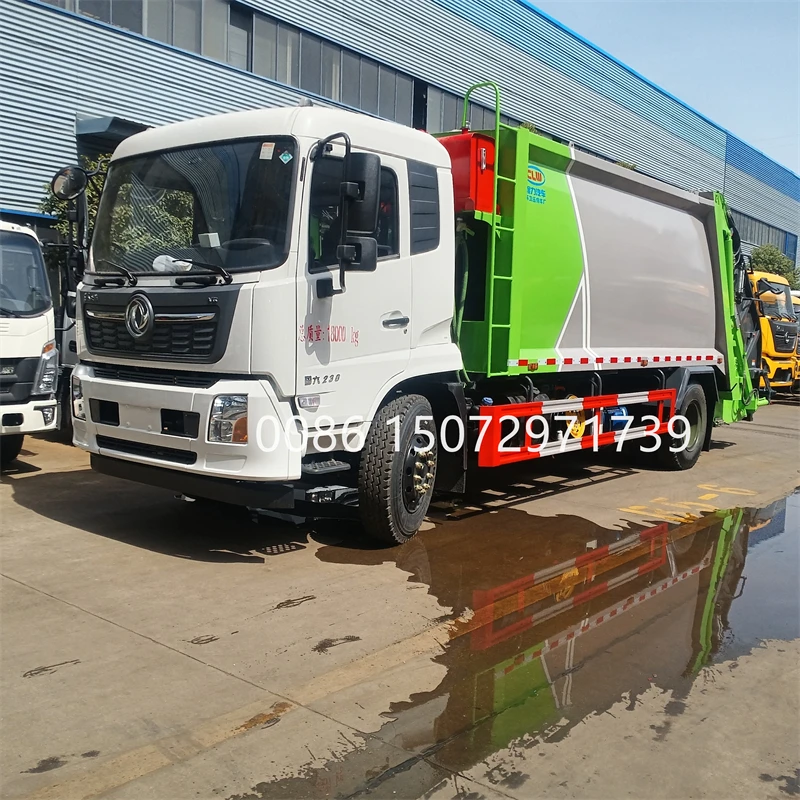 4x2 экологически чистый 6-тонный мусорный уплотнитель двухосный дизельный санитарный насос двигатель управление отходами сбор мусора
