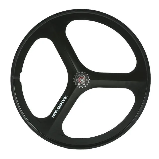 フィックスギアトライスポークホイール 700C 軽量マグネシウム合金 3 フィックスギアトライスポークホイール 700C 軽量マグネシウム合金 3