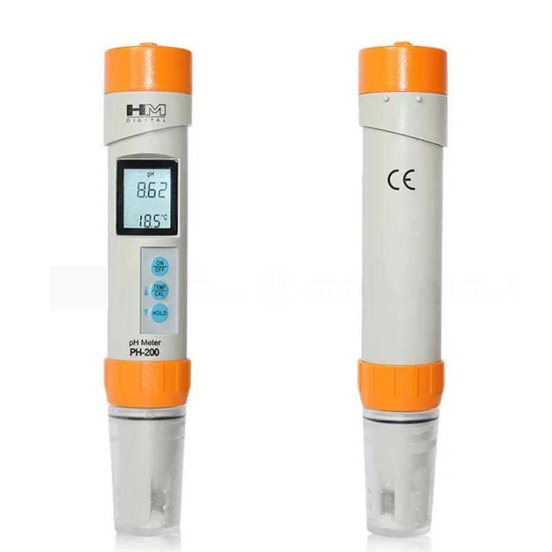 HM Digital PH-200 Waterproof PH Meter - Portable Digital PH Meter