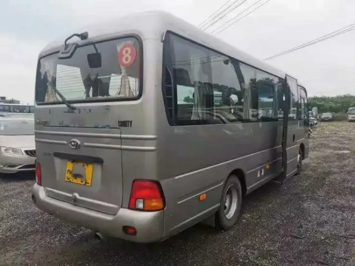 Factory Price Used Mini Van Bus  H-yundai County Bus 11 Seats Coaster Bus Low Price for Sale
