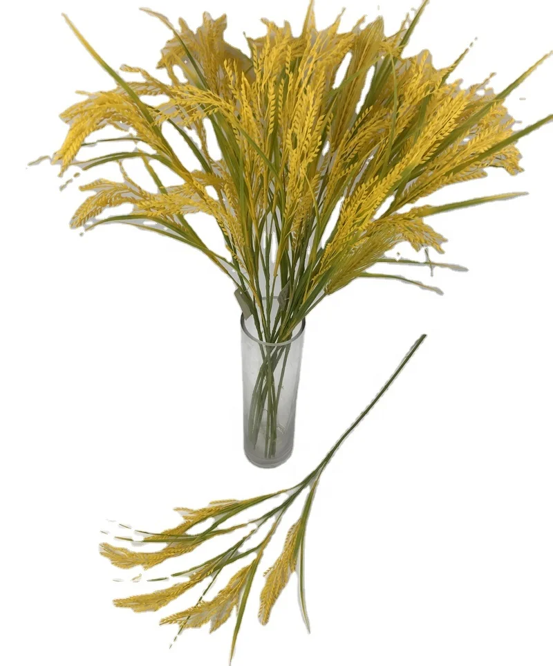 flower buds artificial rice simulation straw decoration plastic