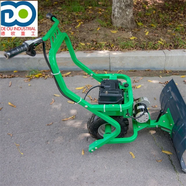 Factory Outlet Hand Push Electric Snowplow   Small Snow Sweeper