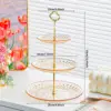 Amber Diamond Fruit Plate, 3-Tier, 15 x 20 x 25 cm