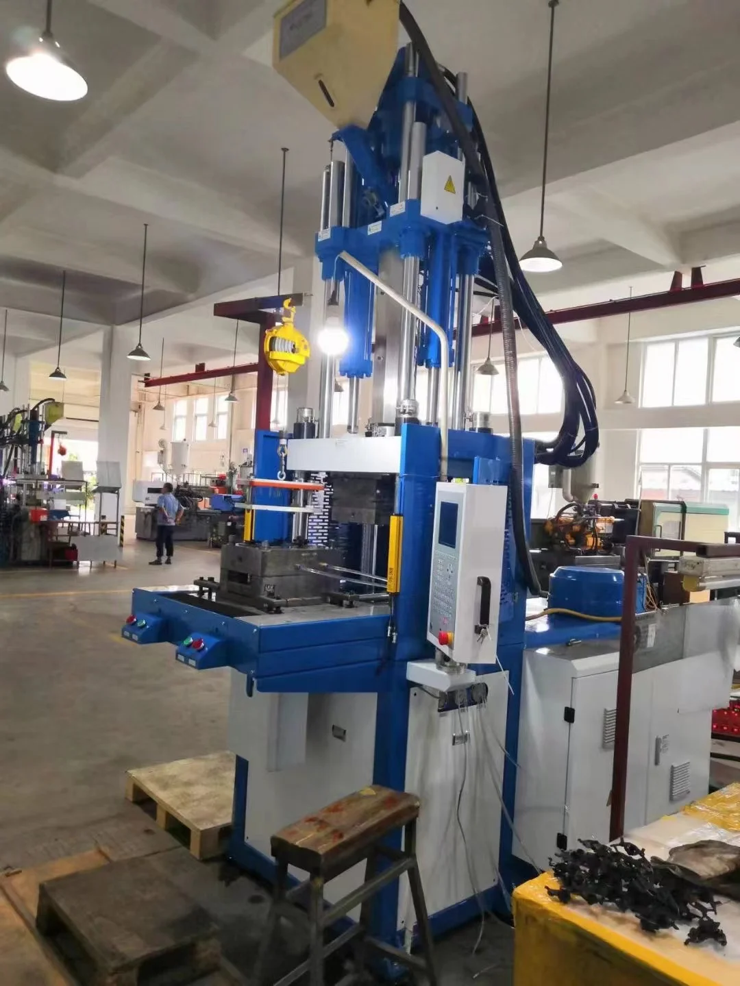 30ton -55ton Vertical type Rubber Injection Molding Press Machine