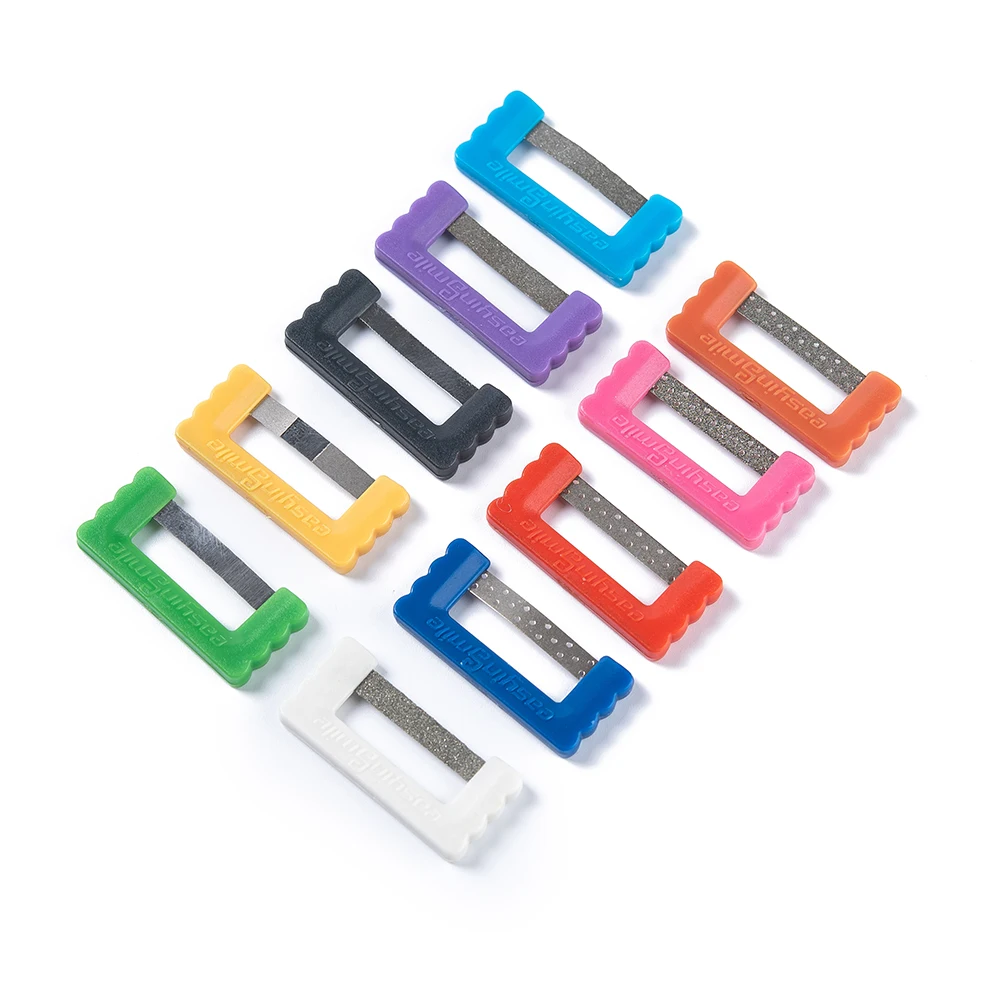 Bandes Dentaires IPR Orthodontie - Kit Pro Réduction Émail - 5 Ou 10 Pièces - Neuf