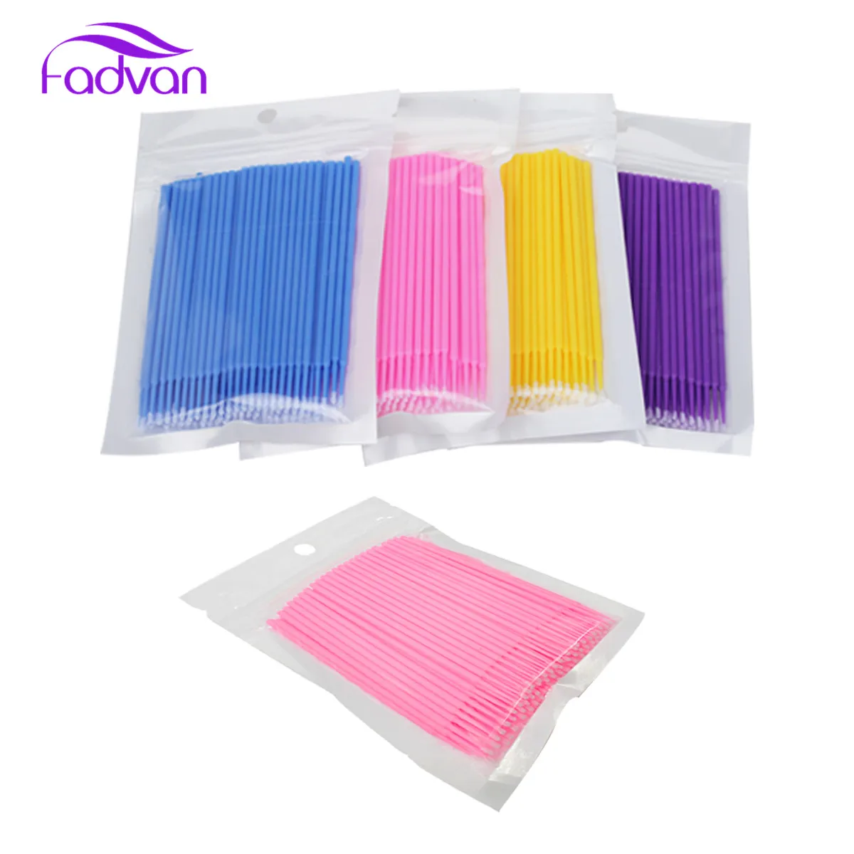 Wholesale 100pcs/lot Eyelash Extension Individual  Applicators Micro Swabs  Ventor