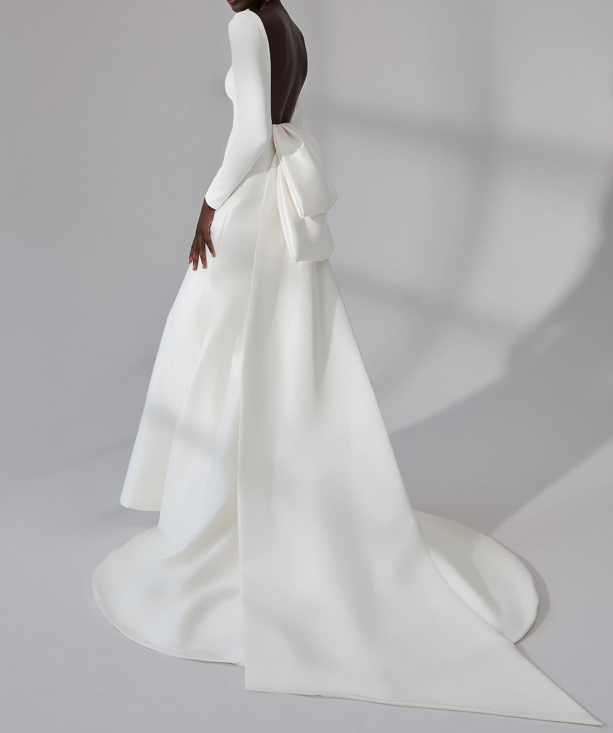 slim fit dress slacks Classy Elegant Wedding Dress main image 1