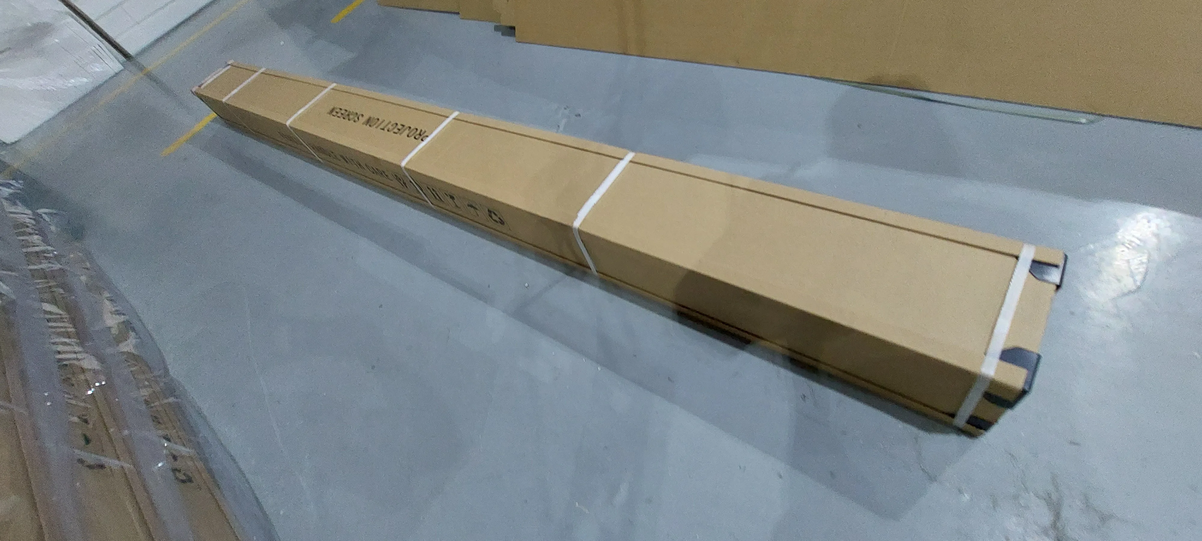 92-inch Portable Long Throw Projection Screen for Home Theater