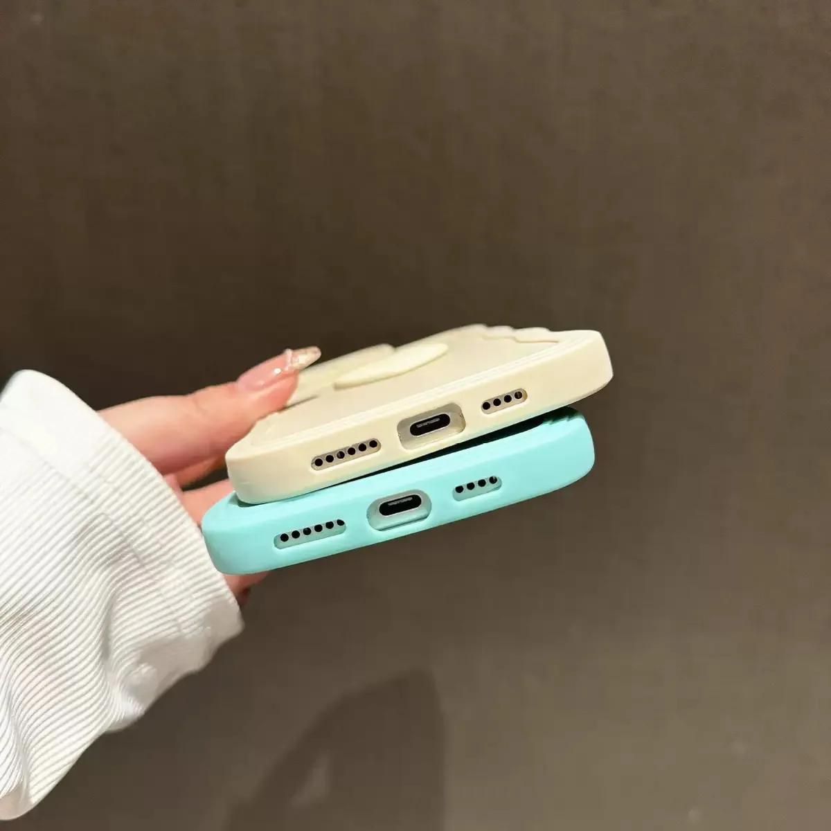 3D Business Schutzhülle aus transparentem TPU mit UV-Schutz, stoßfest, mit Handschlaufe und Lanyard für iPhone 16 Pro Max, iPhone 11, XS, X, XR, 7 und 8_voghion.com